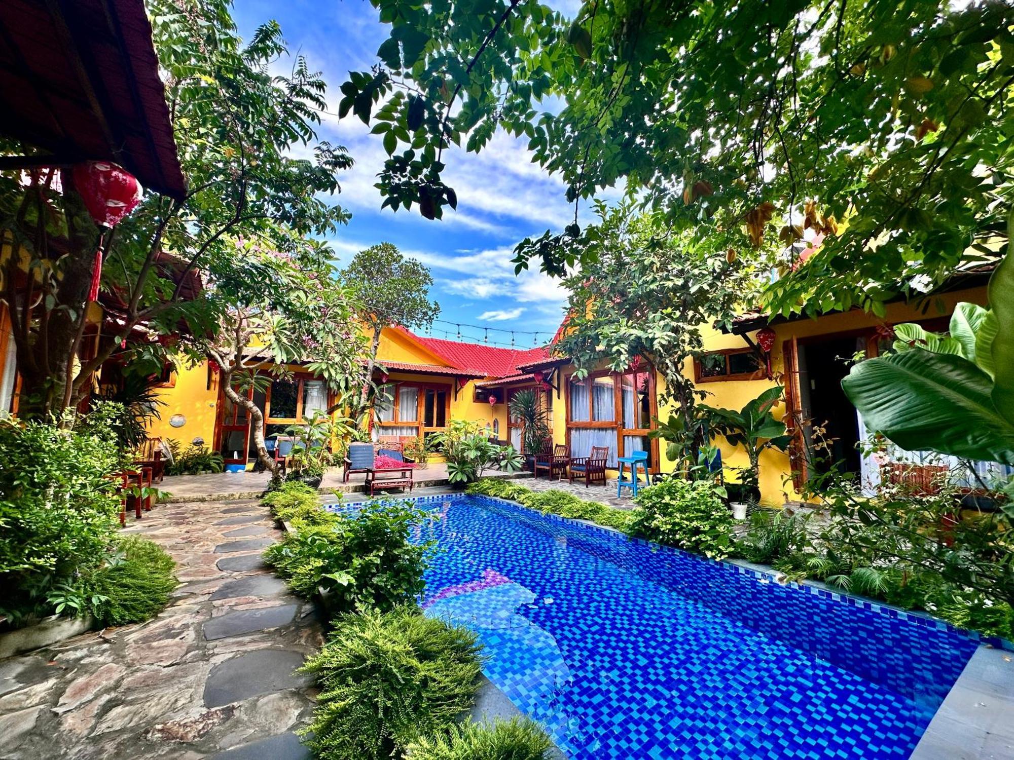 La Belle An Bang Seaside Hideaway-3 Min Walk To Beach,Pool,Family Friendly Хой Ан Екстериор снимка