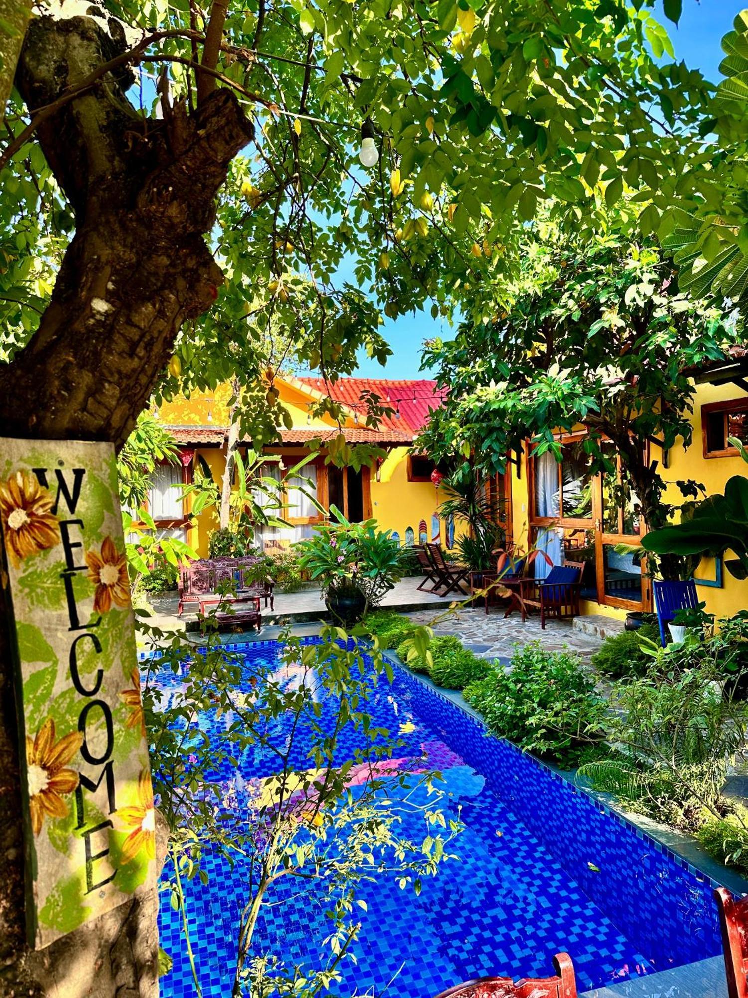 La Belle An Bang Seaside Hideaway-3 Min Walk To Beach,Pool,Family Friendly Хой Ан Екстериор снимка