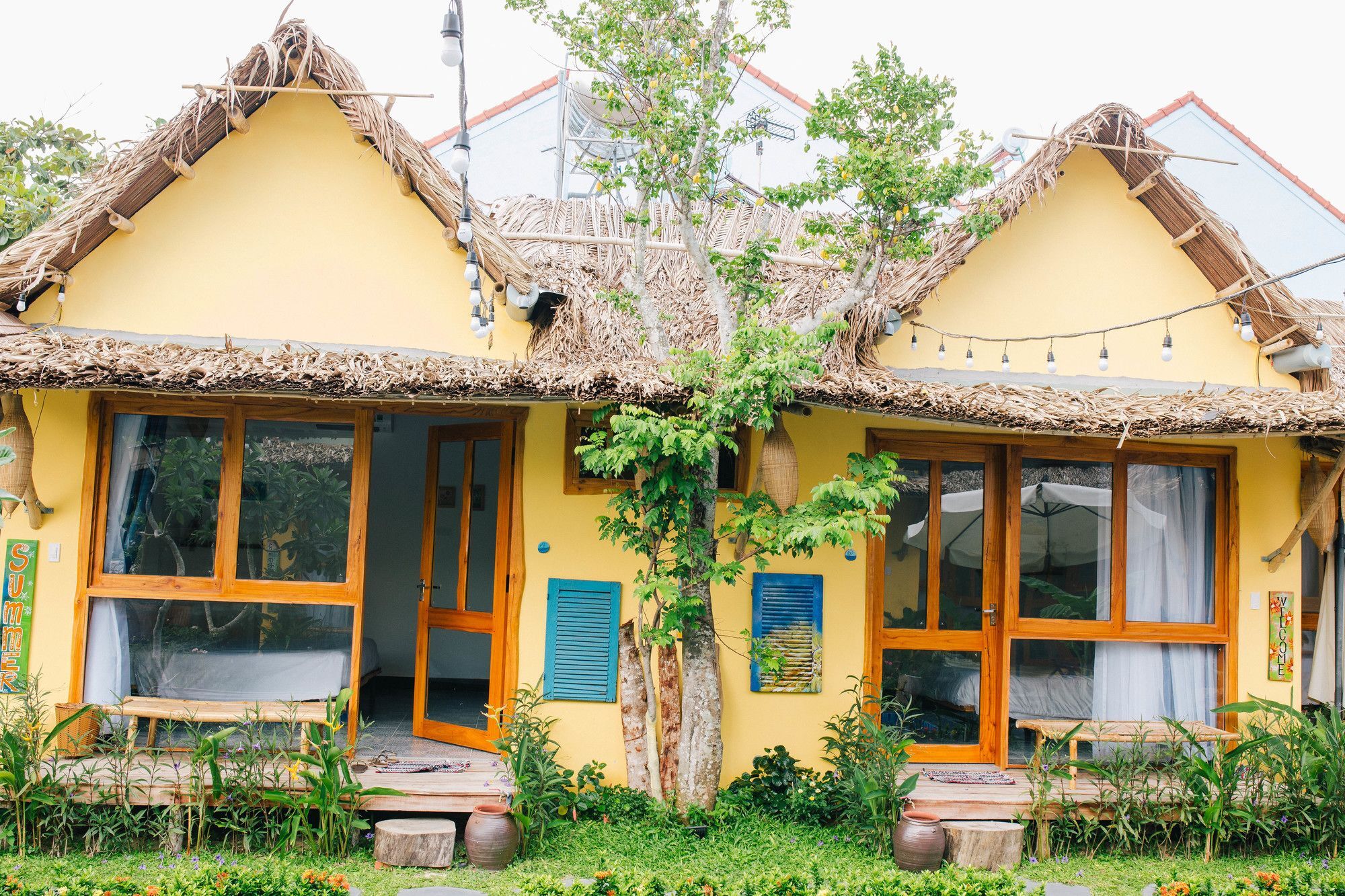 La Belle An Bang Seaside Hideaway-3 Min Walk To Beach,Pool,Family Friendly Хой Ан Екстериор снимка